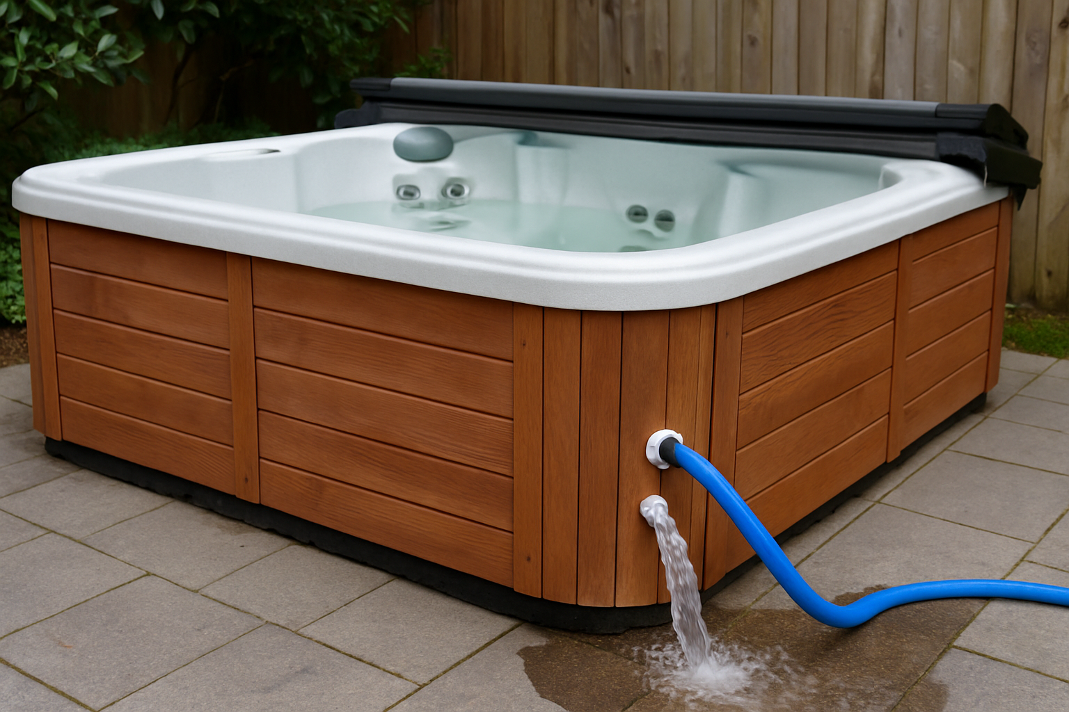 How to Drain Hot Tub
